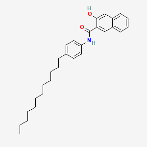 2-Naphthalenecarboxamide, N-(4-dodecylphenyl)-3-hydroxy-