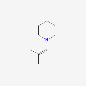 Piperidine, 1-(2-methyl-1-propenyl)-
