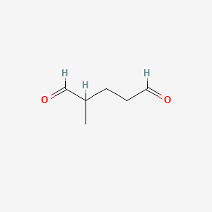 molecular formula C6H10O2 B1616890 2-Methylglutaraldehyde CAS No. 7420-87-3
