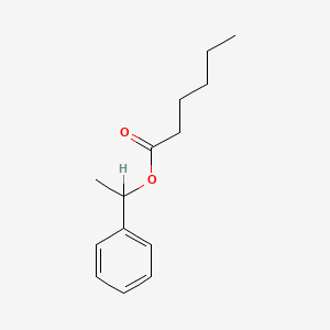 1-Phenylethyl hexanoate