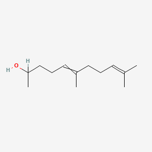molecular formula C13H24O B1616897 6,10-Dimethylundeca-5,9-dien-2-ol CAS No. 53837-34-6