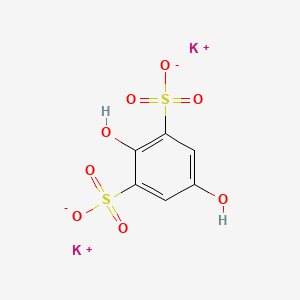 Dipotassium 2,5-dihydroxybenzene-1,3-disulphonate