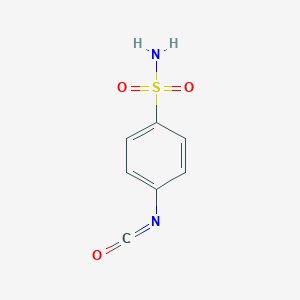 molecular formula C7H6N2O3S B161690 4-Isocyanatobenzenesulfonamide CAS No. 1773-42-8