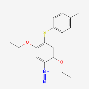 Benzenediazonium, 2,5-diethoxy-4-[(4-methylphenyl)thio]-