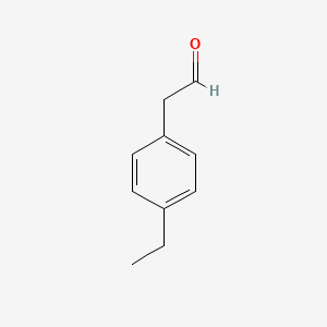 molecular formula C10H12O B1616904 (4-Ethylphenyl)acetaldehyde CAS No. 68083-54-5