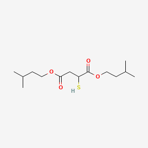 molecular formula C14H26O4S B1616905 Diisopentyl thiomalate CAS No. 68084-03-7