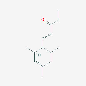 1-Penten-3-one, 1-(2,4,6-trimethyl-3-cyclohexen-1-yl)-