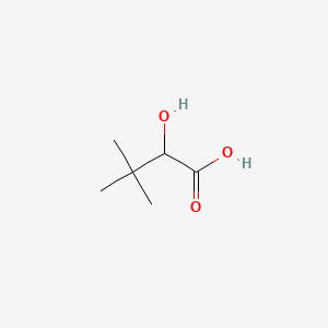molecular formula C6H12O3 B1616916 2-Hydroxy-3,3-dimethylbutanoic acid CAS No. 4026-20-4