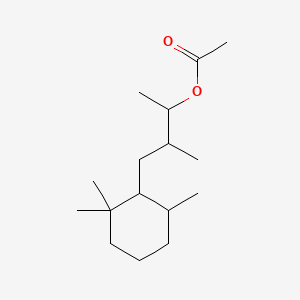 molecular formula C16H30O2 B1616921 iso-Methyl tetrahydroionyl acetate CAS No. 60241-55-6