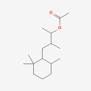 Cyclohexanepropanol, alpha,beta,2,2,6-pentamethyl-, acetate