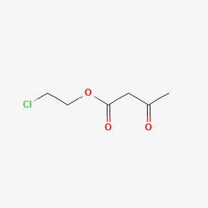 molecular formula C6H9ClO3 B1616923 2-Chloroethyl 3-oxobutanoate CAS No. 54527-68-3