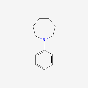 molecular formula C12H17N B1616940 1-phenylazepane CAS No. 40832-99-3