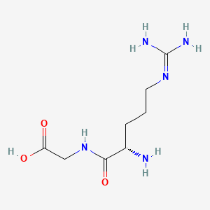 molecular formula C8H17N5O3 B1616941 Arg-Gly CAS No. 2418-67-9