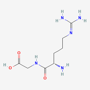 Glycine, N-L-arginyl-