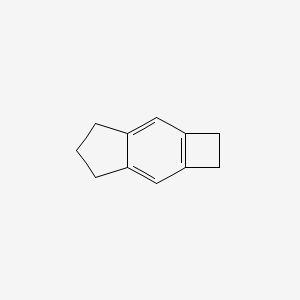 1H-Cyclobut(f)indene, 2,4,5,6-tetrahydro-