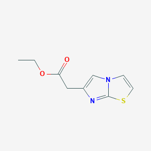 Imidazo[2,1-b]thiazol-6-yl-acetic acid ethyl ester