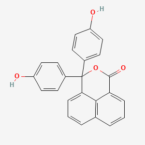3,3-Bis-(4-hydroxy-phenyl)-3h-benzo{de}isochromen-1-one