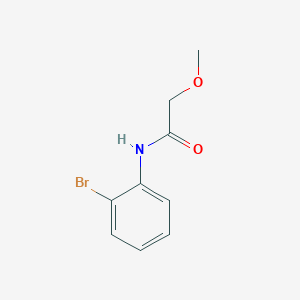molecular formula C9H10BrNO2 B1616969 N-(2-bromophenyl)-2-methoxyacetamide CAS No. 430450-95-6