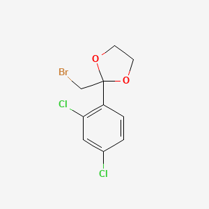 2-(Bromomethyl)-2-(2,4-dichlorophenyl)-1,3-dioxolane