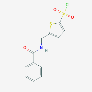 5-(benzamidomethyl)thiophene-2-sulfonyl Chloride