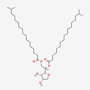 molecular formula C42H80O7 B1616996 Sorbitan Diisostearate CAS No. 68238-87-9