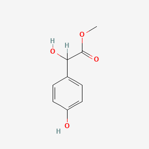 molecular formula C9H10O4 B1617006 Methyl alpha,4-dihydroxyphenylacetate CAS No. 68758-69-0