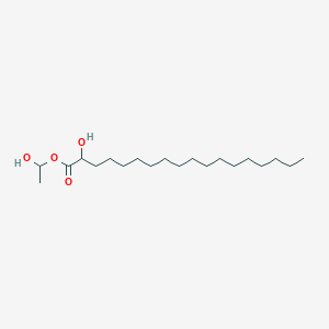 molecular formula C20H40O4 B1617026 ETHYLENE GLYCOL HYDROXY STEARATE CAS No. 33907-46-9