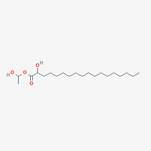 B1617026 Octadecanoic acid, hydroxy-, 2-hydroxyethyl ester CAS No. 33907-46-9