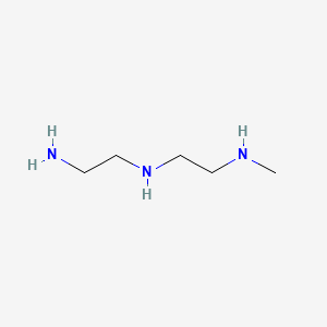 molecular formula C5H15N3 B1617029 1,2-乙二胺，N-(2-氨基乙基)-N'-甲基- CAS No. 34066-95-0