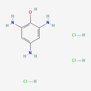 molecular formula C6H10ClN3O B1617038 Phenol, 2,4,6-triamino-, trihydrochloride CAS No. 6334-30-1