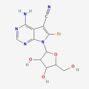 molecular formula C12H12BrN5O4 B1617043 6-Bromotoyocamycin CAS No. 20201-55-2