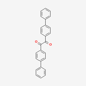 molecular formula C26H18O2 B1617045 1,2-双联苯基-4-基-乙烷-1,2-二酮 CAS No. 4746-80-9