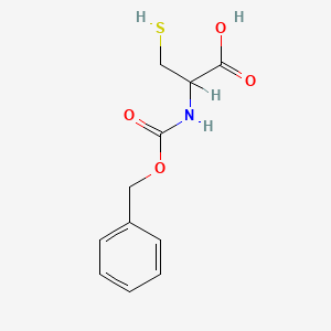 molecular formula C11H13NO4S B1617047 N-carbobenzyloxy-cysteine CAS No. 53907-29-2