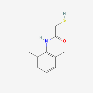 molecular formula C10H13NOS B1617061 n-(2,6-Dimethylphenyl)-2-sulfanylacetamide CAS No. 34282-28-5