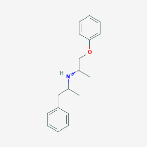 N-[(2S)-1-phenoxypropan-2-yl]-1-phenylpropan-2-amine
