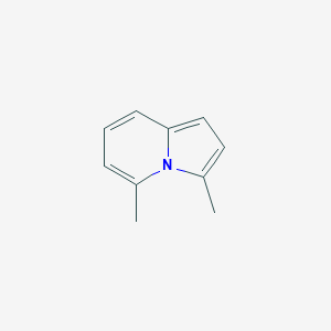 molecular formula C10H11N B161708 3,5-Dimethylindolizine CAS No. 1761-13-3