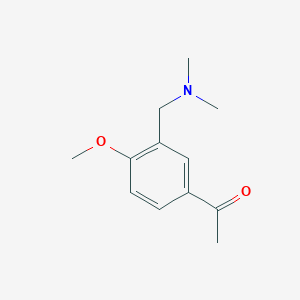 1-(3-((Dimethylamino)methyl)-4-methoxyphenyl)ethanone