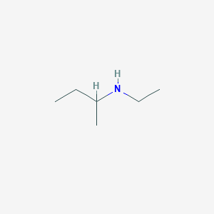molecular formula C6H15N B1617094 N-(SEC-BUTYL)-N-ETHYLAMINE CAS No. 21035-44-9
