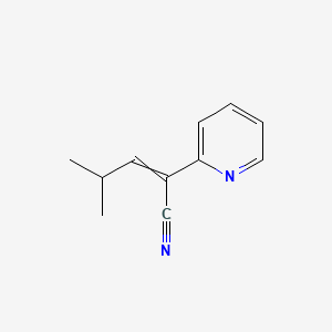 alpha-(2-Methylpropylidene)pyridine-2-acetonitrile