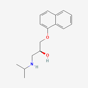 molecular formula C16H21NO2 B1617105 1-(Isopropylamino)-3-(1-naphthyloxy)-2-propanol CAS No. 4199-09-1