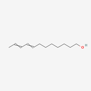 molecular formula C12H22O B1617113 Dodeca-8,10-dienol CAS No. 57002-06-9