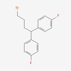 1,1'-(4-Bromobutylidene)bis(4-fluorobenzene)