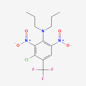 Benzenamine, 3-chloro-2,6-dinitro-N,N-dipropyl-4-(trifluoromethyl)-