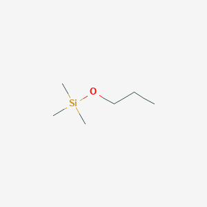 molecular formula C6H16OSi B161712 Trimethyl(propoxy)silane CAS No. 1825-63-4