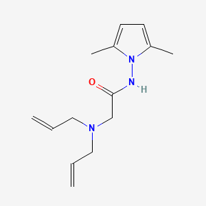 Acetamide, 2-(diallylamino)-N-(2,5-dimethylpyrrol-1-yl)-
