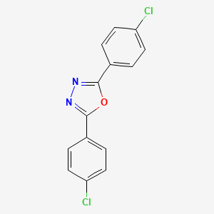 2,5-Bis(4-chlorophenyl)-1,3,4-oxadiazole