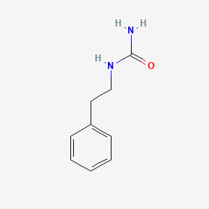 molecular formula C9H12N2O B1617125 Phenethylurea CAS No. 2158-04-5