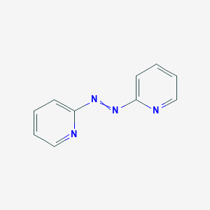 molecular formula C10H8N4 B1617126 2,2-[(E)-1,2-Diazenediyl]Dipyridine CAS No. 2633-03-6