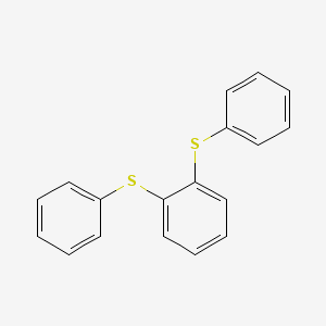 molecular formula C18H14S2 B1617132 o-Bis(phenylthio)benzene CAS No. 3379-36-0