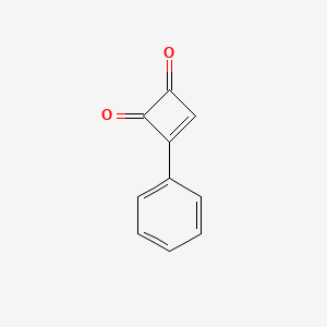 molecular formula C10H6O2 B1617136 3-Phenyl-3-cyclobutene-1,2-dione CAS No. 3947-97-5